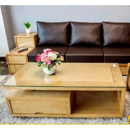 Casa 07 : Bàn Sofa , Bàn Coffee + Mặt Bàn Kính - 120cm 